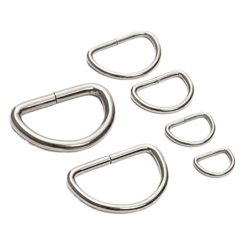Производители в наличии металлическая пряжка D Пряжка D полукруглое вытяжное кольцо полукруглое кольцо D Пряжка D кольцо аксессуары для оборудования для багажа