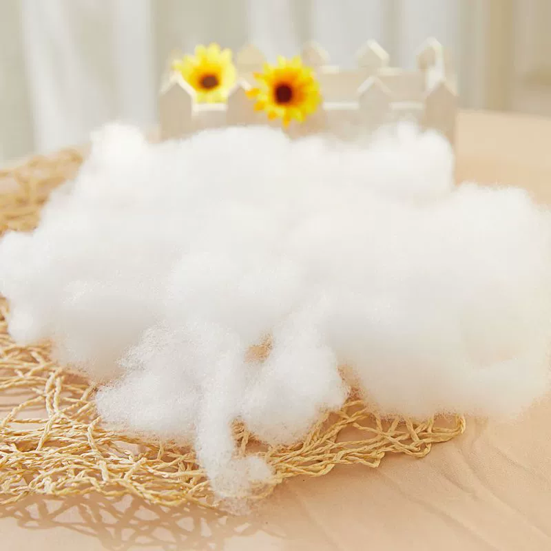 Pearl cotton filling cotton silk cotton high elastic cotton filling silk floss filling cotton fluffy cotton pillow core cotton doll