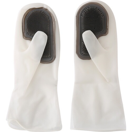 Multifunctional magic gloves for housework and dishwashing plastic latex waterproof kitchen cleaning household laundry and dishwashing for women