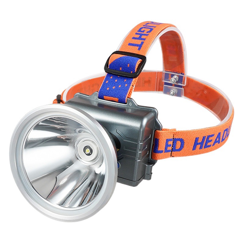 Al Aire Libre fuerte luz de la cabeza luz LED portátil impermeable gota-resistente Super brillante larga resistencia cabeza-montado noche luz de trabajo de pesca