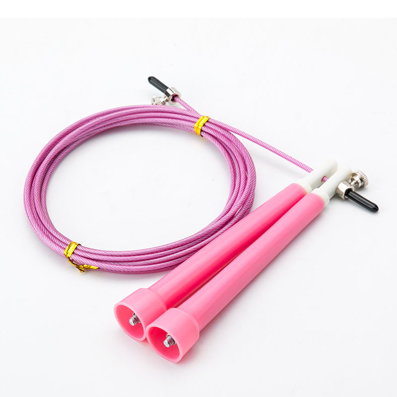 6551 Racing cuerda de saltar de alambre de acero estudiante deportes competencia de fitness saltar la cuerda examen de entrada de la escuela secundaria saltar la cuerda 3 M alambre de acero de alta velocidad saltar la cuerda