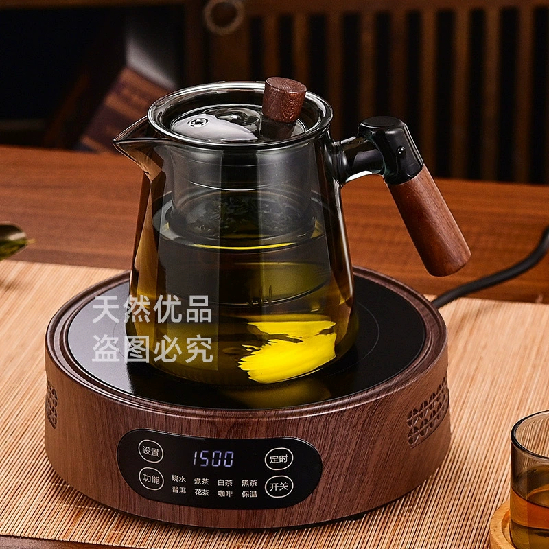 Michu 1500W электрическая керамическая плита с вентилятором, чайник-тип, бытовой оздоровительный чайник для на пару и подъёма, декоративный набор кастрюль
