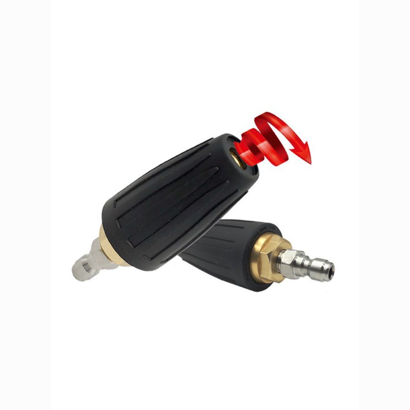 High-pressure 360-degree lotus rotating car wash cleaner water gun bark stripping rust removal road cleaning municipal equipment