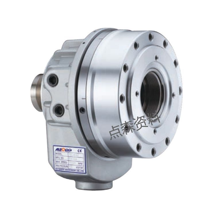 台湾佳贺油缸TK-A533超短型中空回转油压缸TR-646轻短油压回转缸