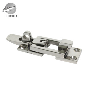 Square buckle 70mm stainless steel 316 marine yacht door buckle lock buckle corrosion-resistant metal hatch fixing buckle