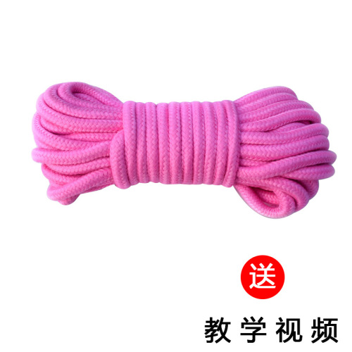 Bondage rope sex toys to tease adult couples, couples training, self-binding and flirting alternative toys