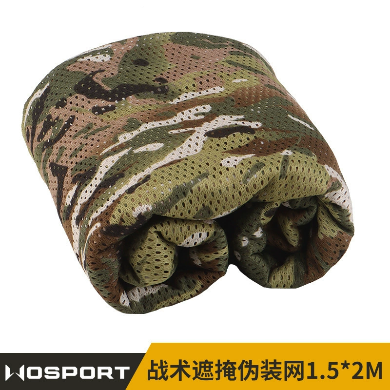 WOSPORT тактическая маскировка маскировочная сетка 1.5*2M камуфляжная сетка декоративная сетка горы зеленая сетка камуфляжная сетка