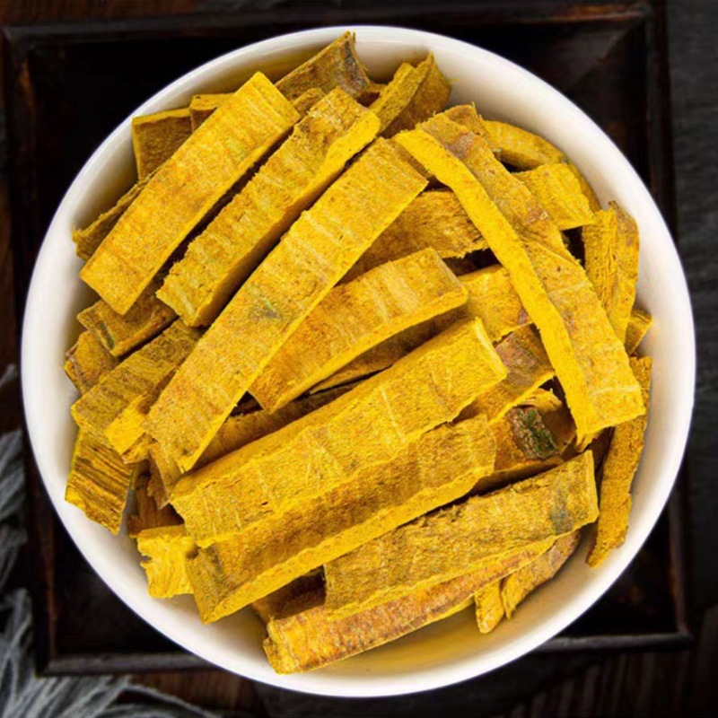 Sichuan Huang Bai (Phellodendron Bark) — Dried Herbal Decoction Pieces, 500g overview