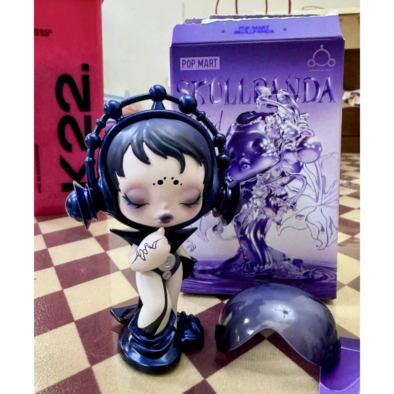 声音系列SP盲盒SKULLPANDA手办公仔摆件女生礼物车载摆件|undefined