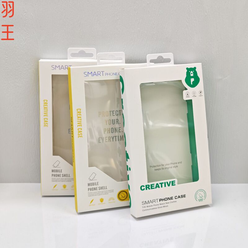 Cross-Border Spot Mobile Phone Case Packaging Box Iphone17 Window Opening High-End Handmade Pull-Out Box Packaging Universal Best-Selling Model