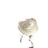 Organic advanced ring from pearl, accessory handmade, light luxury style, high-quality style
