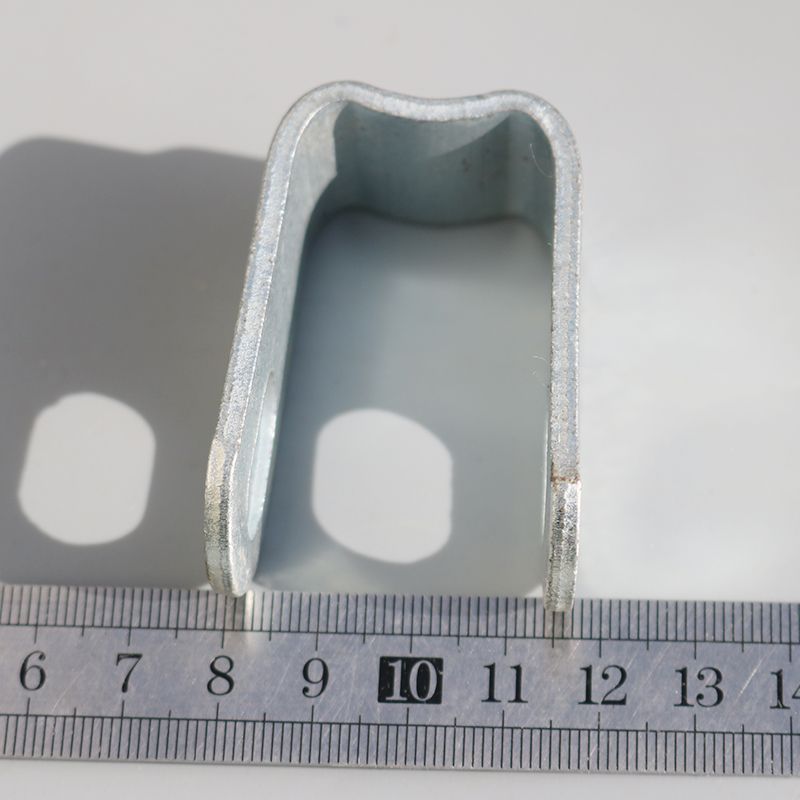 Granja de cría cama de cerda cerca de la tarjeta de conexión en forma de U pieza de conexión de la tarjeta de posicionamiento Bar Barra de cerdo puerta hebilla de la barra de posicionamiento Accesorios image 4