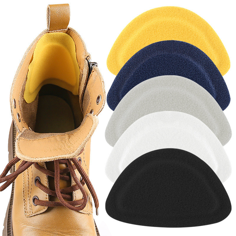 Anti-Wear Heel Stickers, Shrinkable Sports Shoe Stickers, Repair Thin Models, Invisible Heel Stickers, Gray and Dark Blue