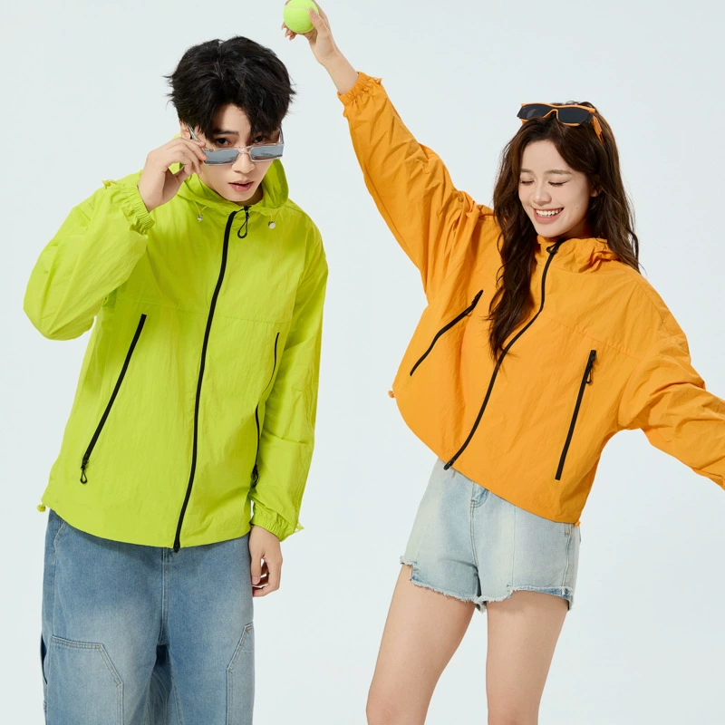 Гонконгский ветер для подростков с капюшоном