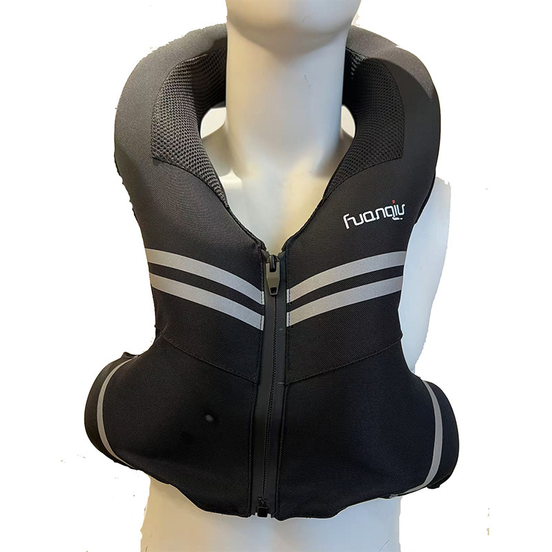 Ring Airbag Vest Track Version Humpback Version Motorcycle Outdoor Riding Clothing Safety Airbag Vest Armor