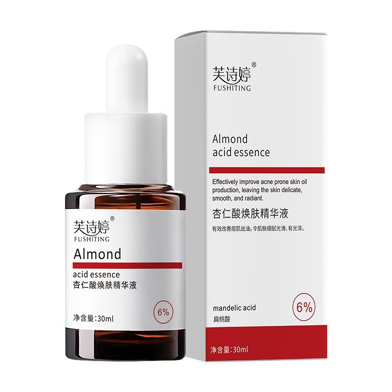 芙诗婷杏仁酸精华液6%改善痘痘黑头闭口粉刺复合酸果酸原液爆款