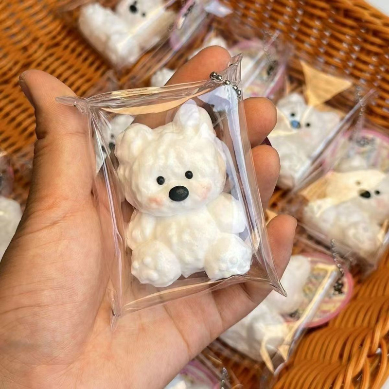 웨스트 하이랜드 퍼피 [원팩] 크리미하고 실키한 느낌