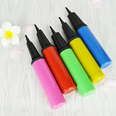 Globo inflador manual inflador medio flor embalaje de regalo floral material auxiliar color al azar y estilo