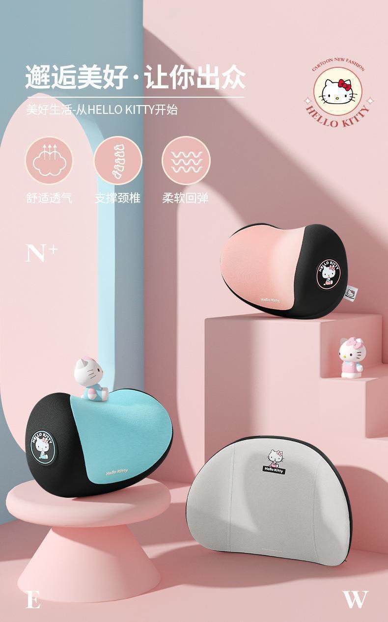 Directly Supplied from the Manufacturer, Car Headrest, Neck Pillow, Car Cushion, Cartoon Cute Girl Lumbar Support Seat Pillow
