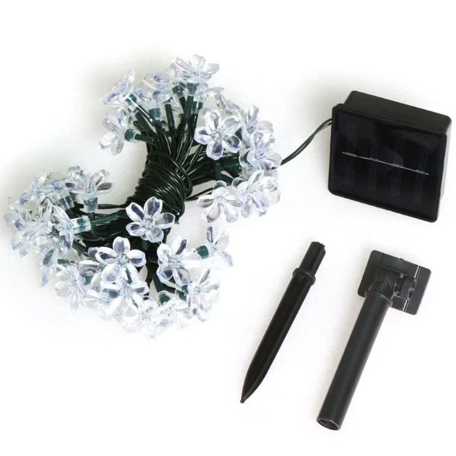 Nuevo LED de flores de cerezo cadena de luces festivales centro comercial patio atmósfera romántica decoración de luces cadena de árboles luz de atmósfera diseño de luces