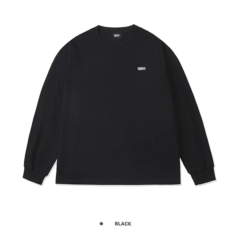 6PM 긴팔 블랙