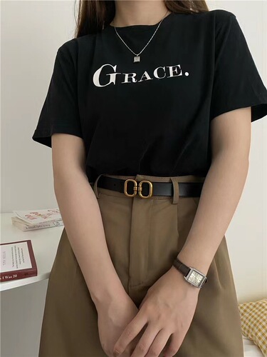 Korean style belt for women summer new brown chic hidden buckle retro butterfly round buckle genuine leather decorative belt niche design