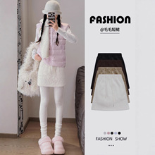 ��ɫ���ë��ȹŮ�ﶬ��2026�¿�����@�ݼӺ�̿�ֱͲ���ΰ���ȹ