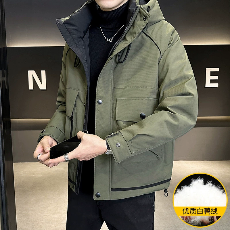 Новая зимняя одежда с капюшоном