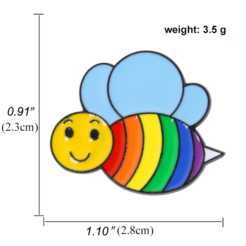 7g Weight Brooches Classification Daily Occasion Alloy Material Animal Pattern Unisex Gender Plating Design Cute Style Cute Pin Animal Alloy Plating Unisex Brooches 5