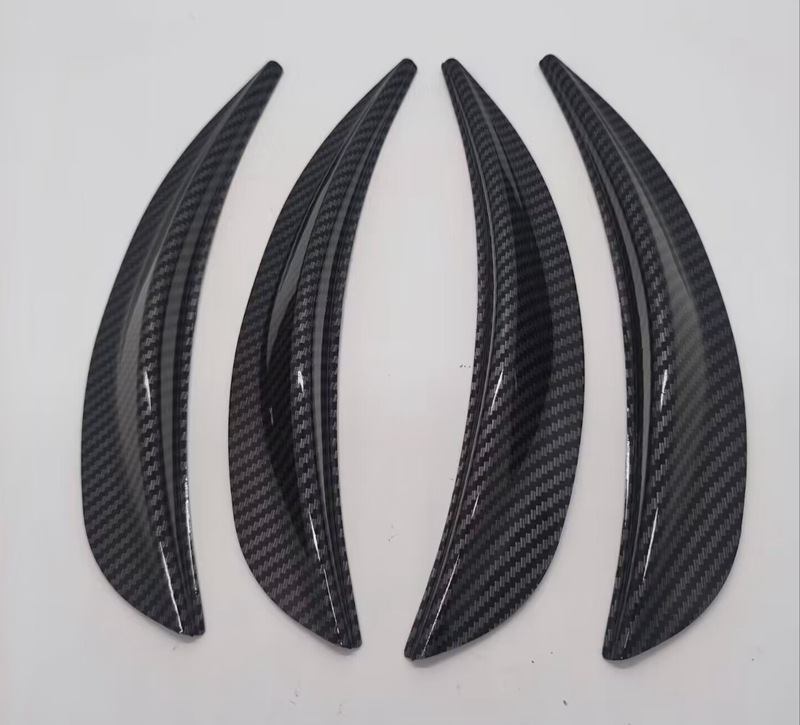 Car wide anti-scratch wheel eyebrow 3D carbon fiber decorative strip three-dimensional outline anti-scratch anti-collision mud blocking modification Universal