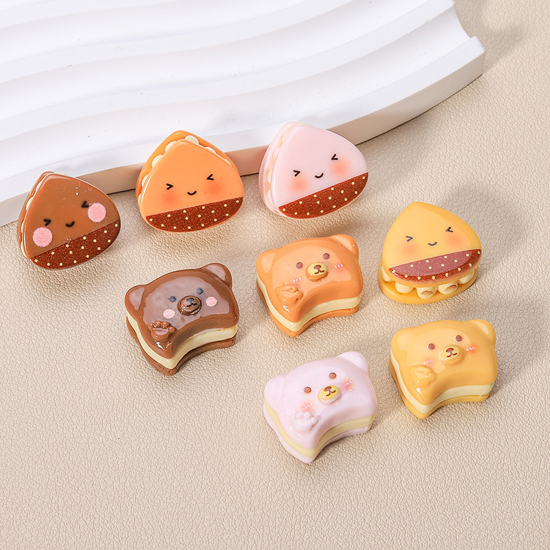 在庫一掃特恵対触部品立体アニメデスクトップ夜光小物diyアクセサリー樹脂アクセサリー