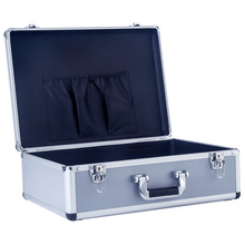铝合金手提箱铝箱工具箱海绵防震仪器防护箱展示箱现金收纳箱