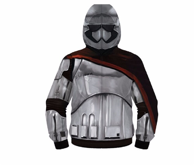 스타워즈 실버 화이트 아머 마스크 어린이