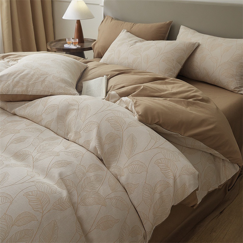 Impression style-milk tea coffee [cotton fabric, soft and skin-friendly]