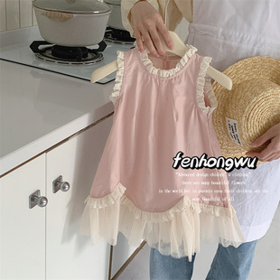 Girls dress Summer 2024 New Style Fashionable Sleeveless Skirt Children's Summer Girls Children's Princess Skirt