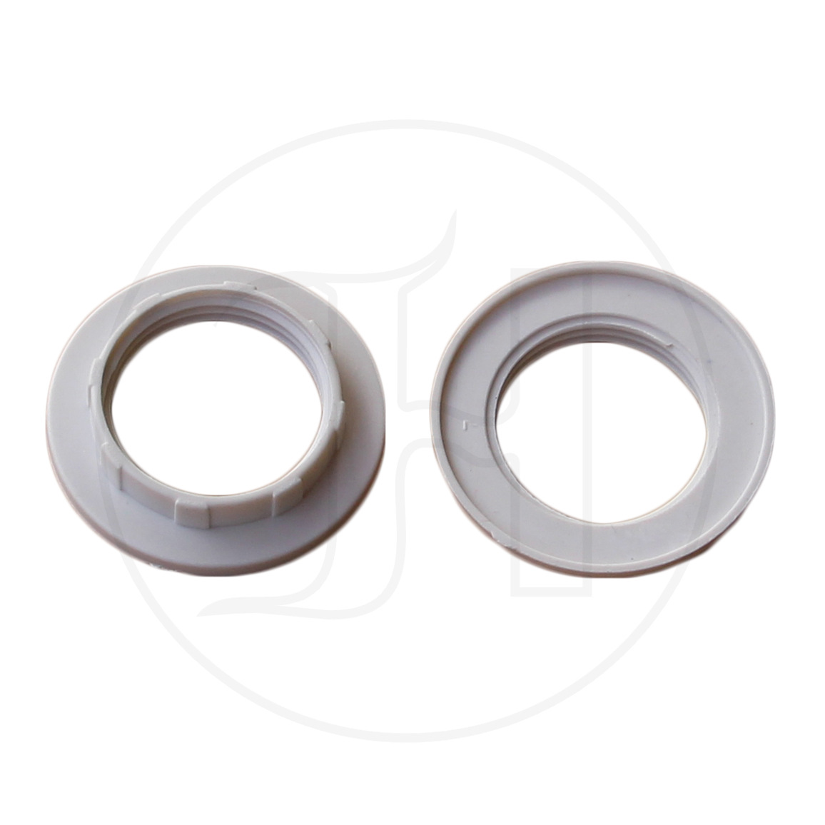 E14 anillo exterior de plástico pantalla de la tarjeta anillo de plástico anillo de cabeza de la lámpara retardante de llama resistencia a la temperatura resistencia al impacto ROHSE14RING
