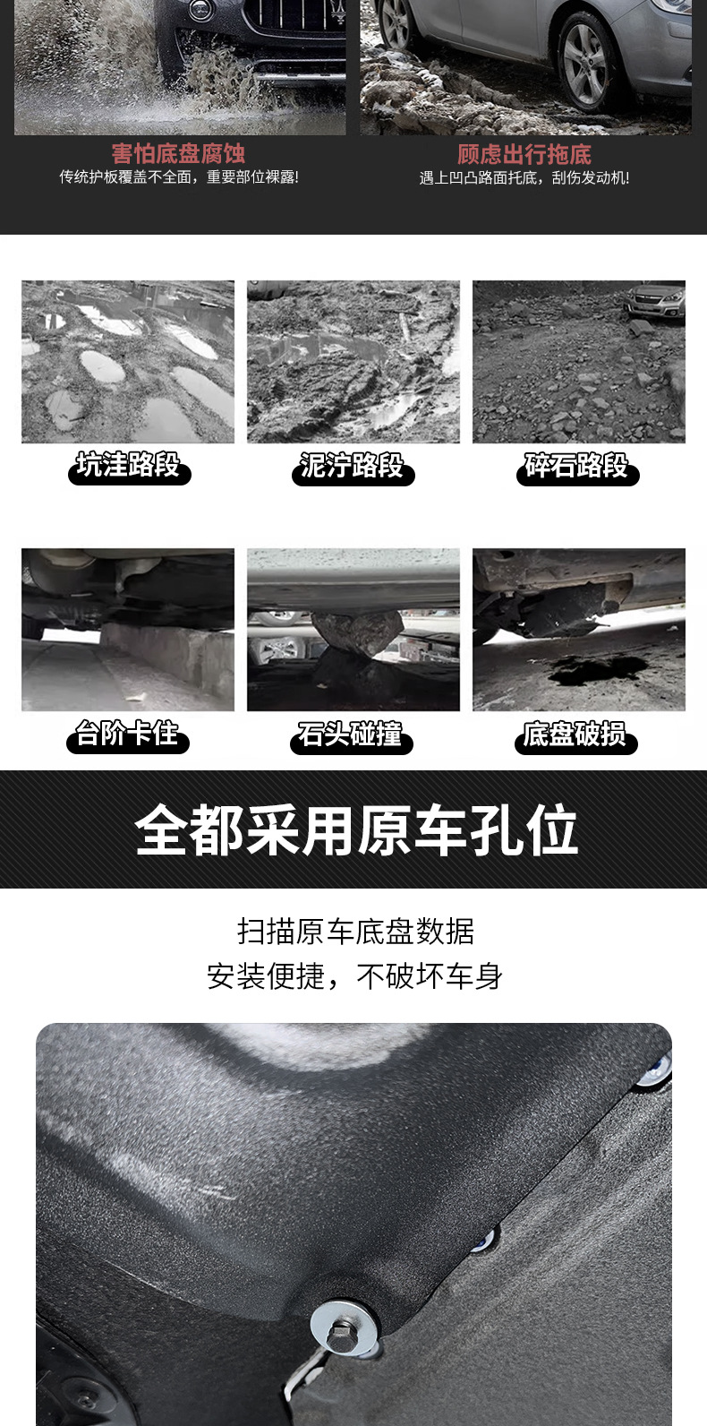 Suitable for Geely Xingyue car engine underbody protection plate, chassis armor protection plate, vehicle-specific underbody protection plate