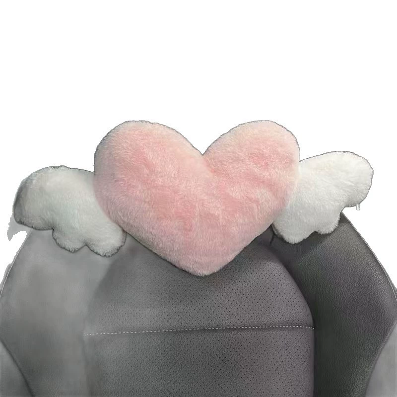 Creative cute plush neck pillow, chair, accessory, with neck protection