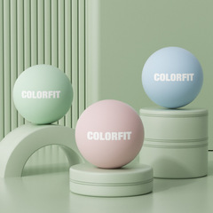 Silicone ball acupoint massage fitness ball massage ball fascia ball deep muscle relaxation ball single ball new color