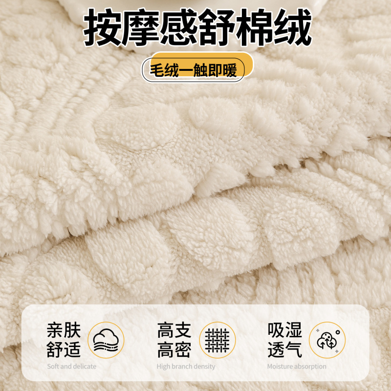 高级感舒棉绒沙发垫2025新款秋冬加厚沙发盖布一片式防滑套罩批发|undefined