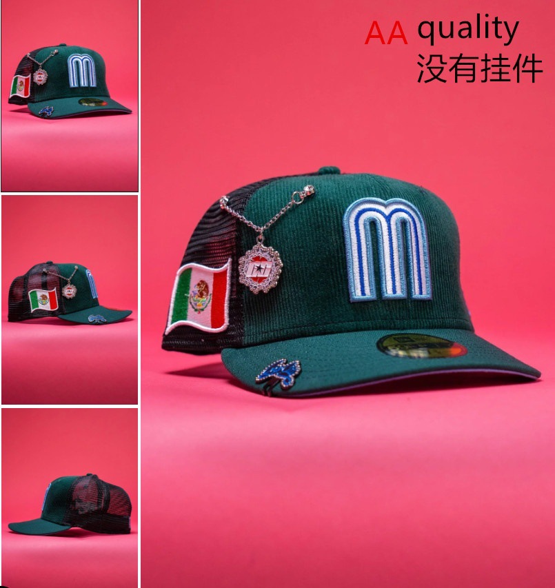 Comercio exterior transfronterizo al por mayor 2026 AA gorra de boca de pato bordado tridimensional ajustable gorra de hip-hop Yankees Dodgers