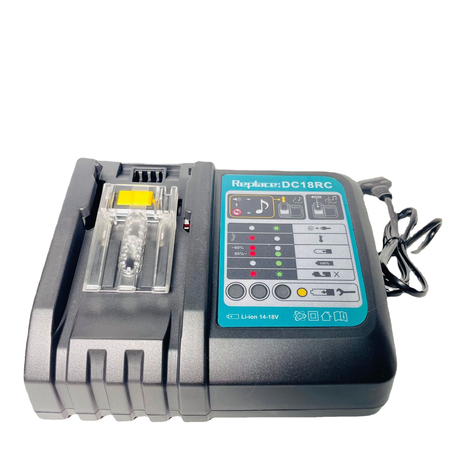 源头工厂 外贸通配原装牧田makita锂电工具大电流充电器