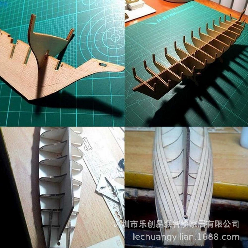 Деревянный конструктор, модель корабля, классическая игрушка, DIY