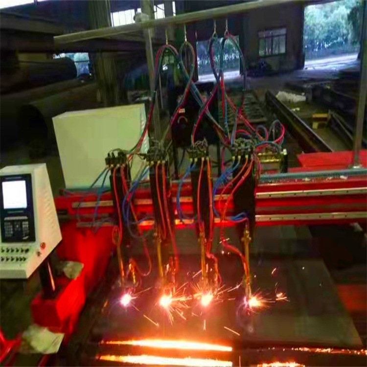 成德 龙门等离子火焰切割机 火焰直条切割机 板条切割下料机