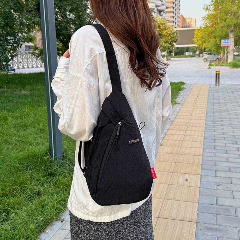 Bolso de pecho, bolso de pecho para mujeres, bolso de mano para hombres y mujeres, bolso de cintura de estilo deportivo, nuevo bolso de pecho transfronterizo