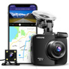 跨境4K行車記錄儀雙鏡頭GS63高清夜視GPS行車軌迹WIFI手機互聯APP