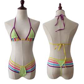 跨境情趣内衣连体三点女性性感泳衣ebay速卖通迷你比基尼泳衣套装