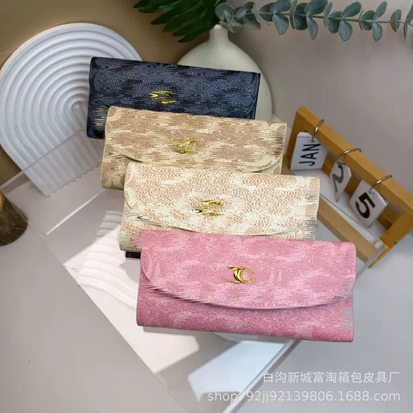 Foreign trade women's bags 2026 hot-selling women's wallet PU versatile trendy wallet coin purse wholesale