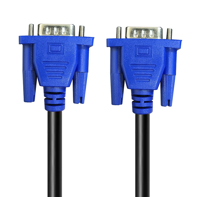 Оригинальный кабель VGA 4+5 двойное магнитное кольцо видеосигнал соединительный кабель 4+5VGA кабель высокое разрешение компьютерная линия 1.5 м