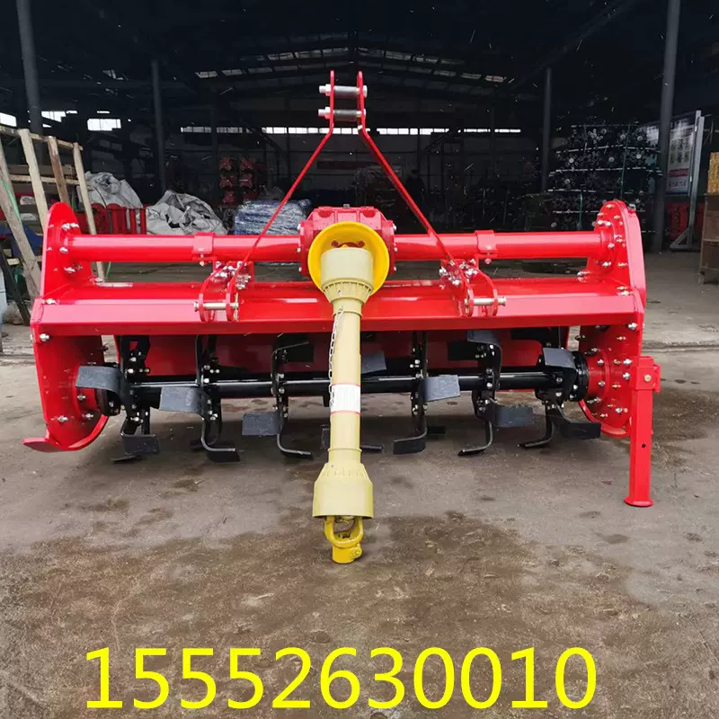 中型拖拉机带旋耕机  欧式侧传旋耕机 新式碎土机价格